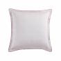 Private Collection Camille Blush Printed Cotton Sateen European Pillowcase Euro | Blush